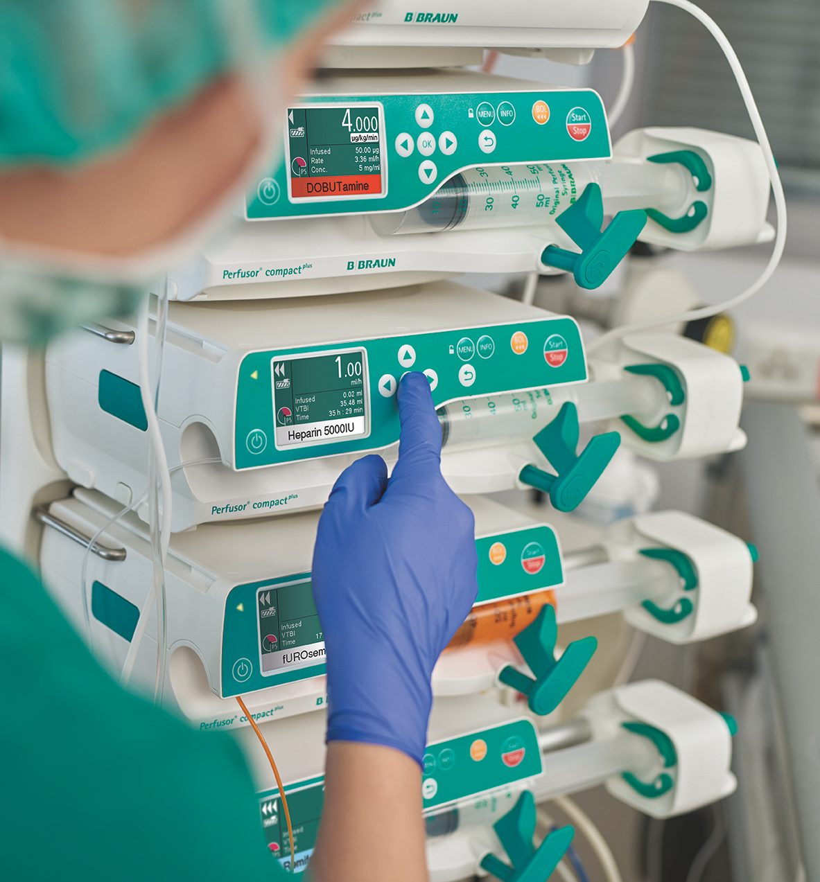 Шприцевий інфузійний насос B Braun Perfusor Compact Plus Infusion Pump
